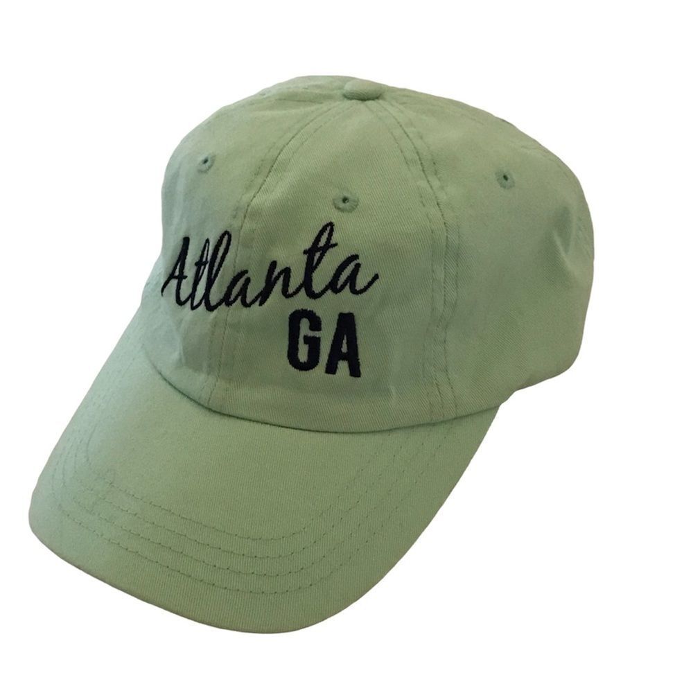 Atlanta Georgia Mint Baseball Hat